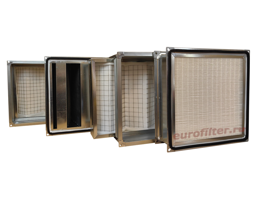 Угольная секция для удаления запахов