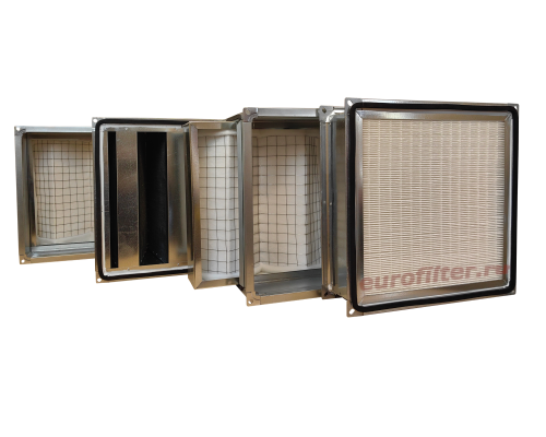 Угольная секция для удаления запахов